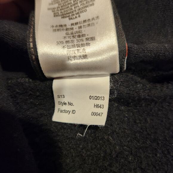 Harley-Davidson hoodie featuring the Willie G Skull logo 2013 - Picture 3 of 5